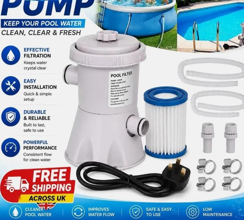 Swimming pool electric filter - pool,