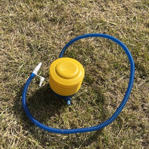 Yellow bellows foot pump air - bellows,