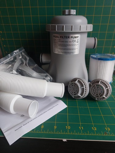 Swimming pool electric filter - pool,