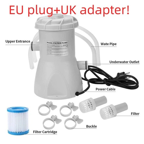 Swimming pool electric filter - electric,