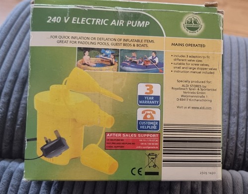 240v electric air pump with - air, 3