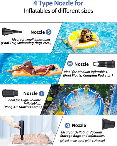 Electric air pump - electric, paddling