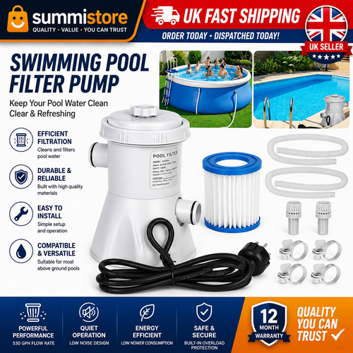 Swimming pool electric filter - pool,