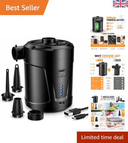 Compact electric air pump - compact,
